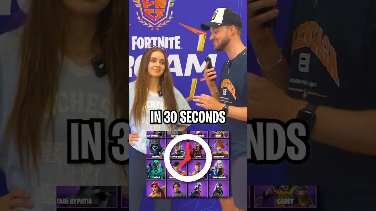 Loserfruit Names As Many Skins In 30 Seconds!