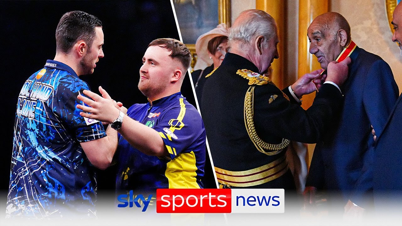 Luke Littler and Luke Humphries become MBEs | Billy Boston knighted as Virginia Wade is made a CBE