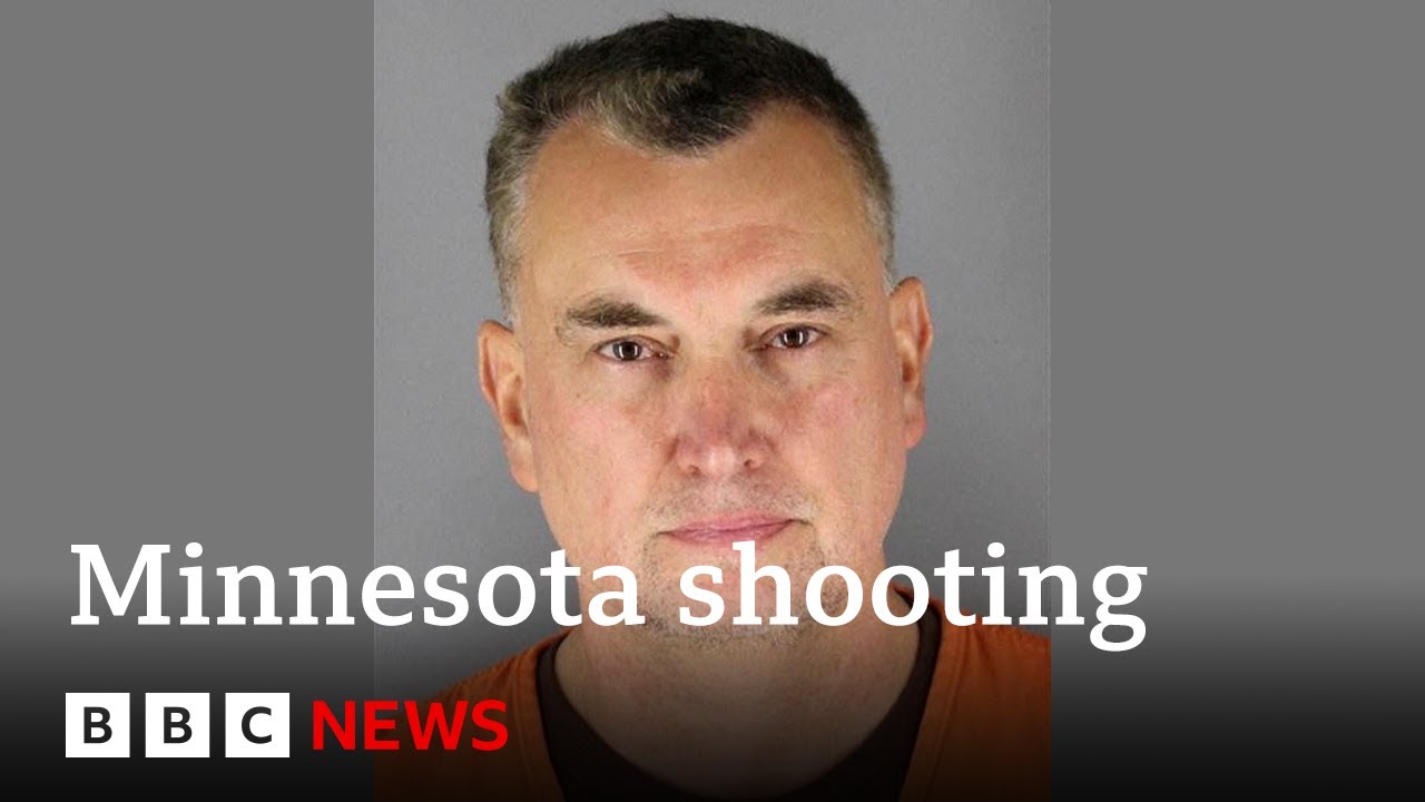 Minnesota shooting suspect found in field and crawled to police, ending manhunt | BBC News