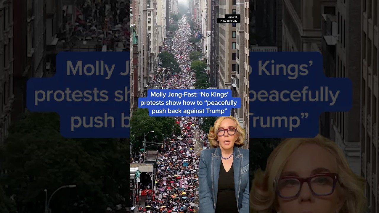 Molly Jong-Fast: ‘No Kings’ protests show how to ‘peacefully push back against Trump’