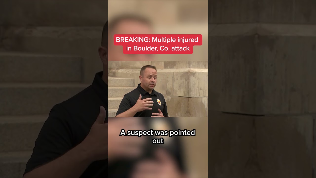 Multiple people injured in Boulder, Colorado attack