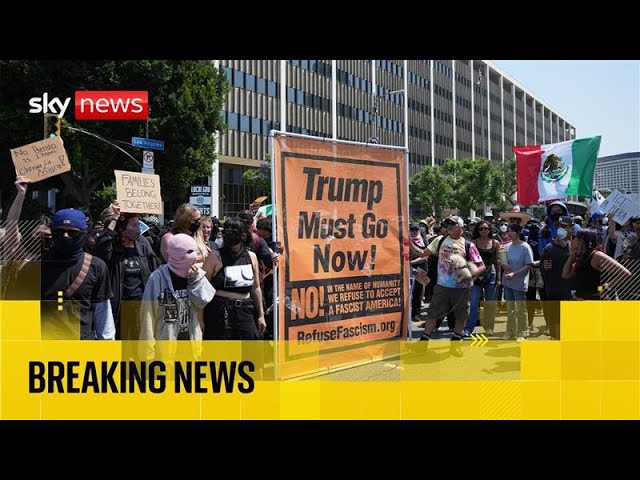 National Guard deployed to LA as more protests demand the end of ICE immigration raids