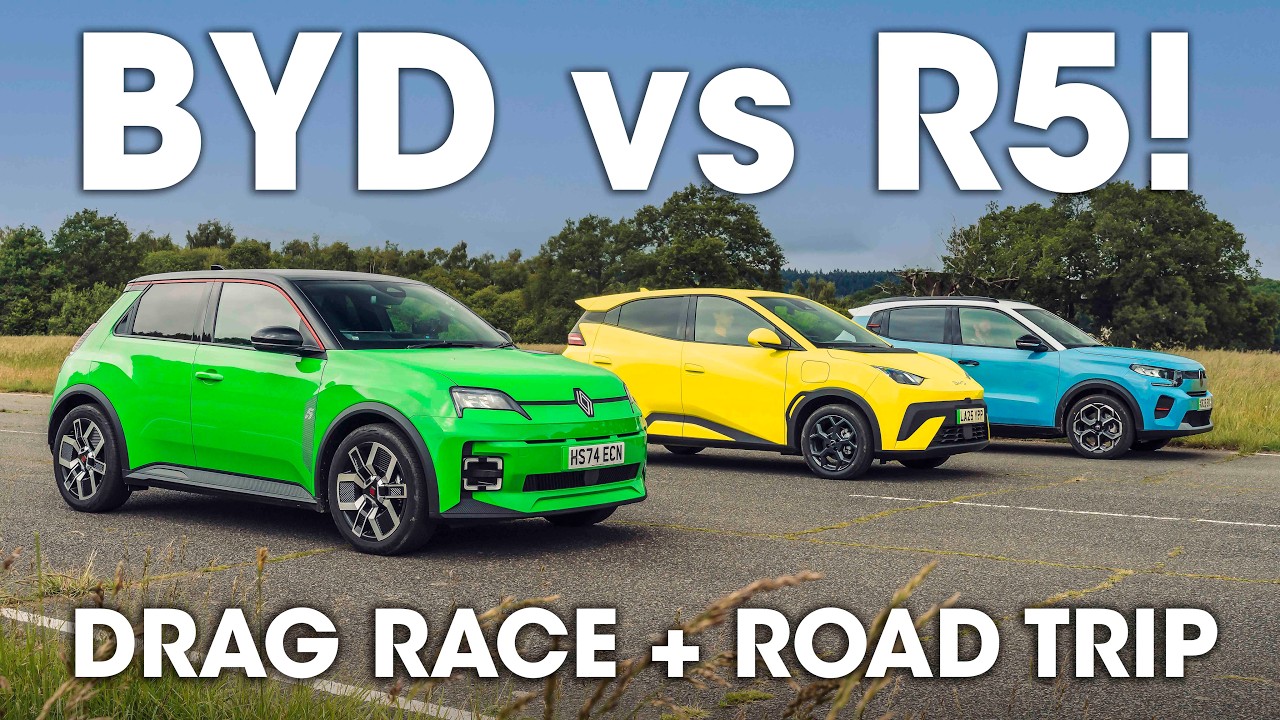 NEW BYD Dolphin Surf vs Renault 5 vs Citroen eC3 review – what’s the BEST small electric car?