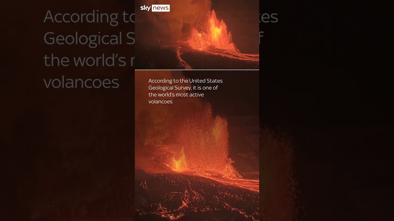 One of world’s most active volcano erupts again