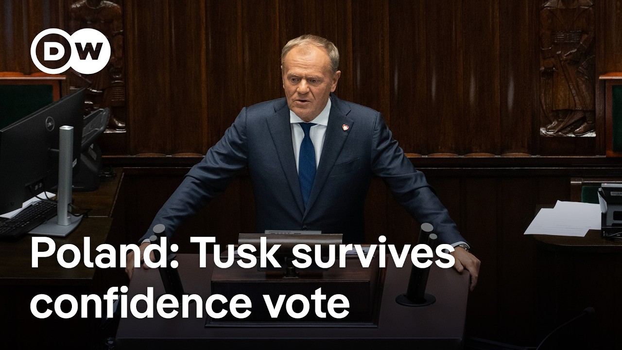 Poland’s Prime Minister Tusk survives no confidence vote | DW News