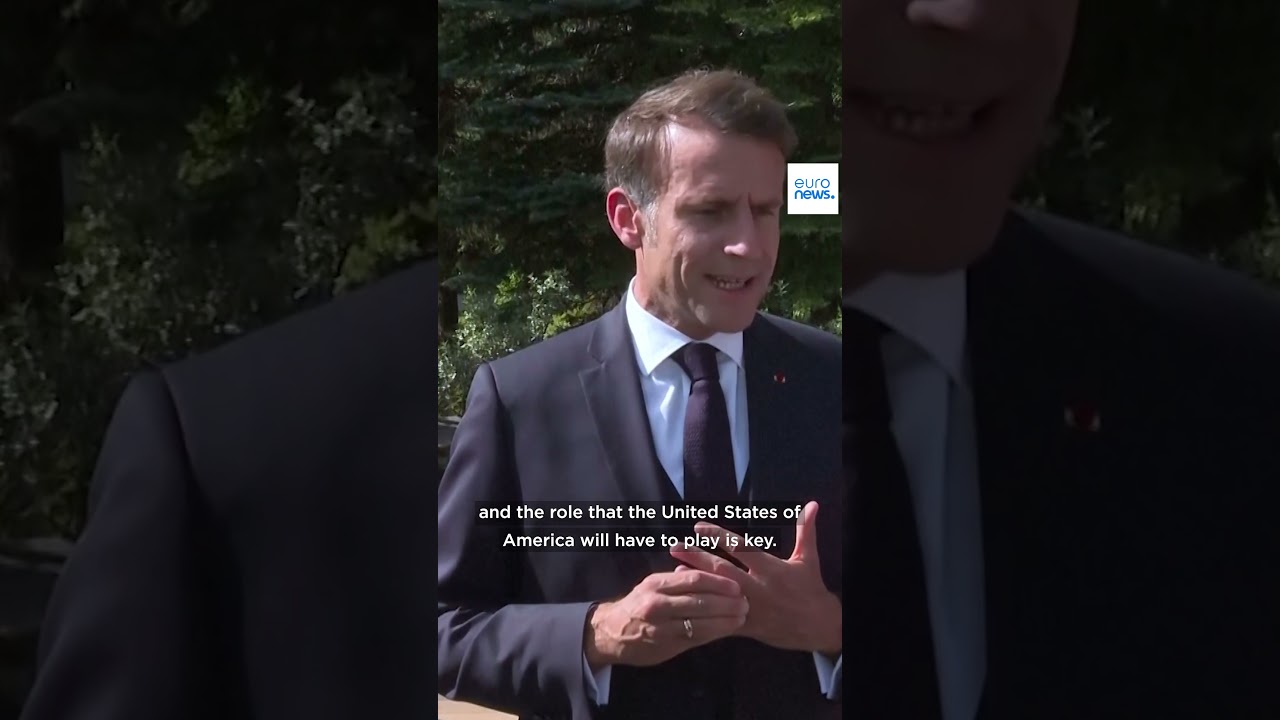 President Macron says US plays key role in de-escalating conflict between Israel and Iran