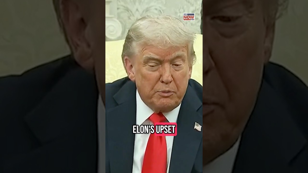 President Trump says Elon Musk is “upset” and “disturbed” over the end of the federal EV mandate