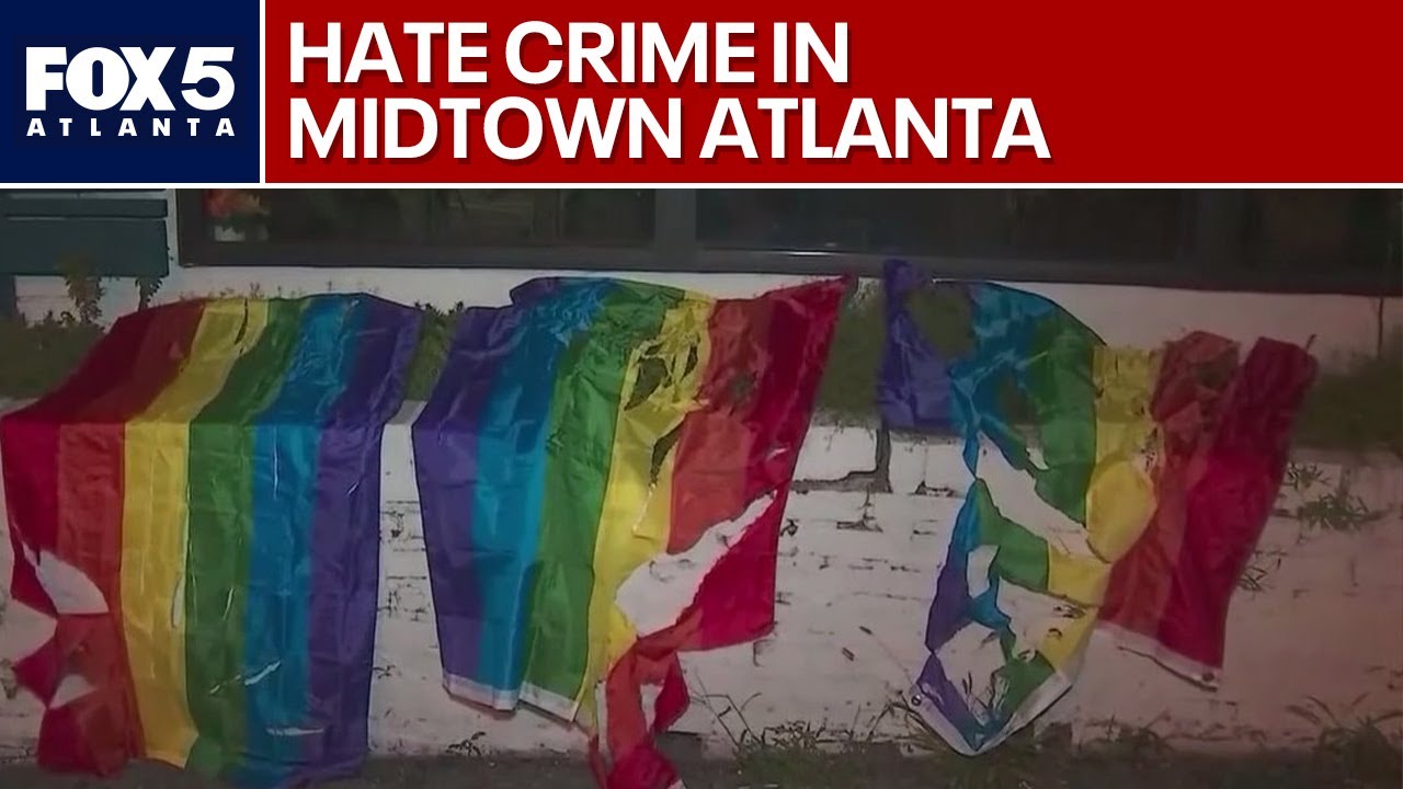 Pride flags vandalized in Midtown Atlanta | FOX 5 News