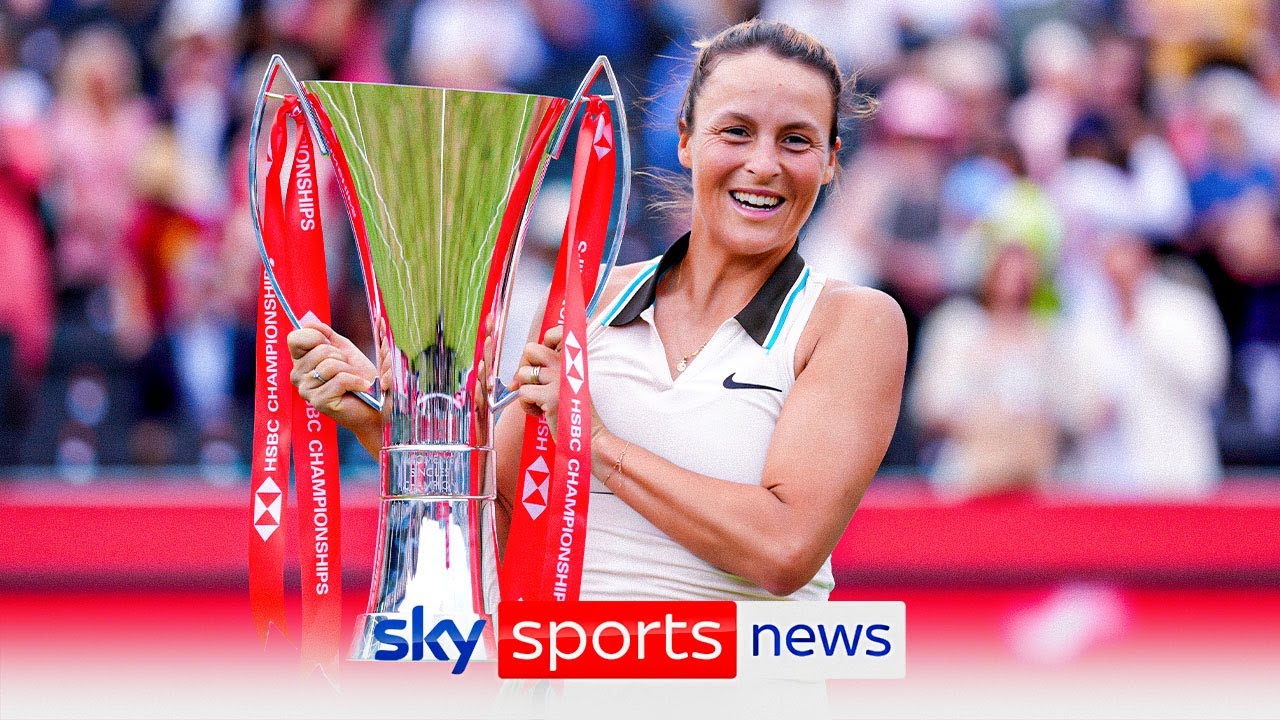 Qualifier Tatjana Maria becomes first women’s champion at The Queen’s Club in 52 years