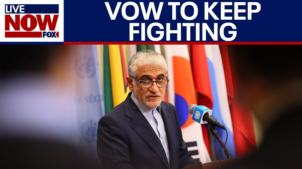 Reactions after Iran’s UN Ambassador speaks at Security Council meeting | LiveNOW from FOX