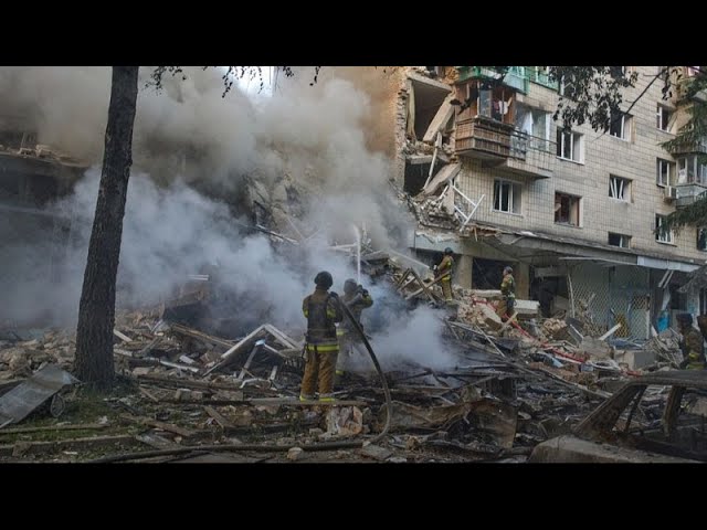 Russia’s latest deadly drone and missile attack on Kyiv ‘pure terrorism’, Zelenskyy says