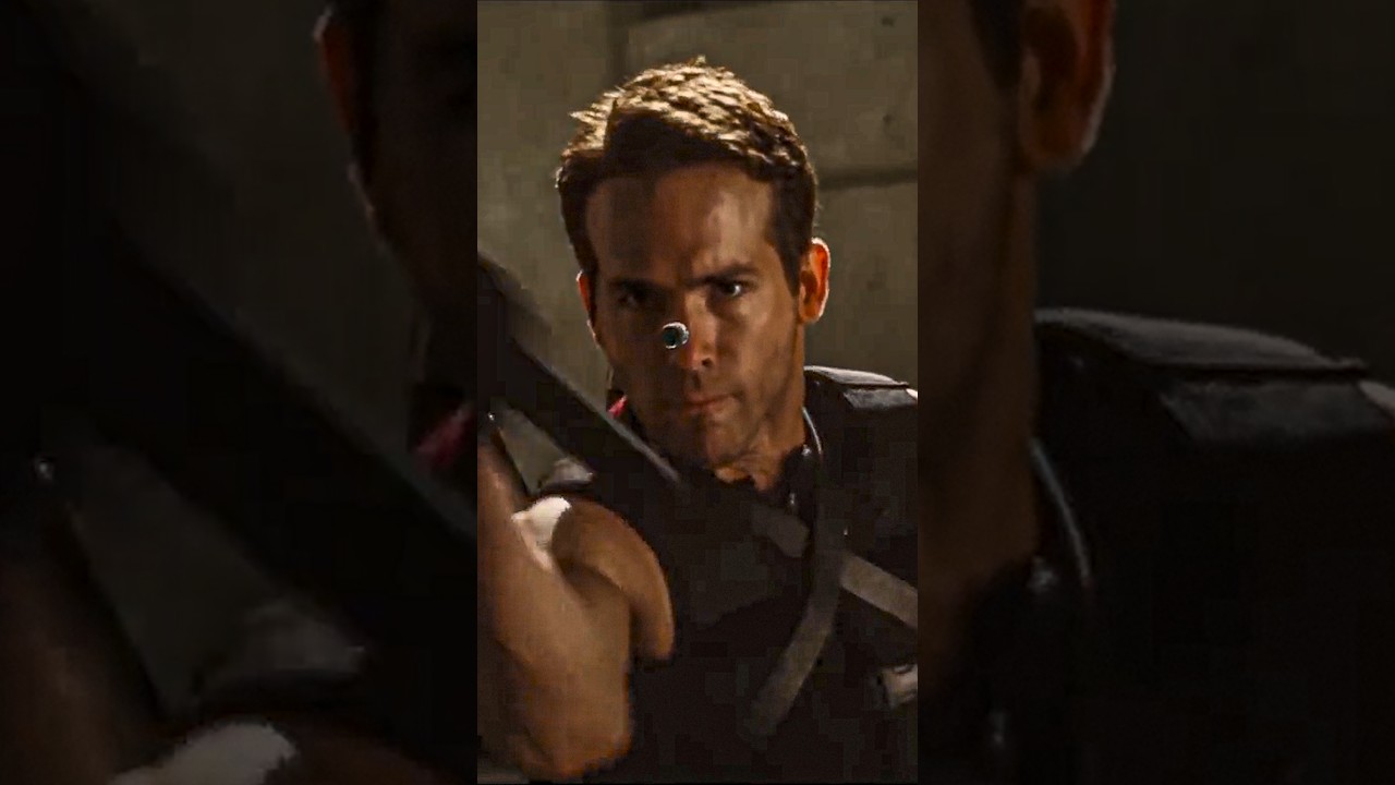 Ryan Reynolds Deflects ALL The Bullets With His Sword 👀