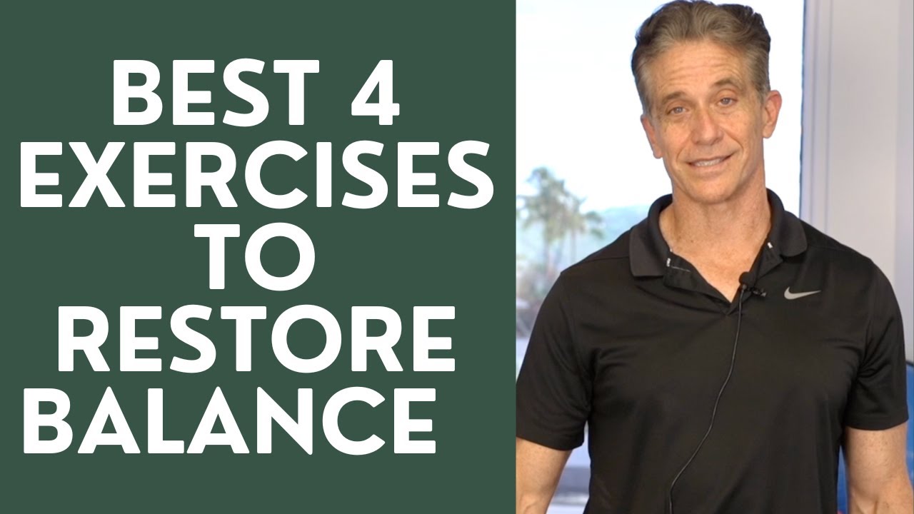 Seniors: Best 4 Exercises to Restore Balance