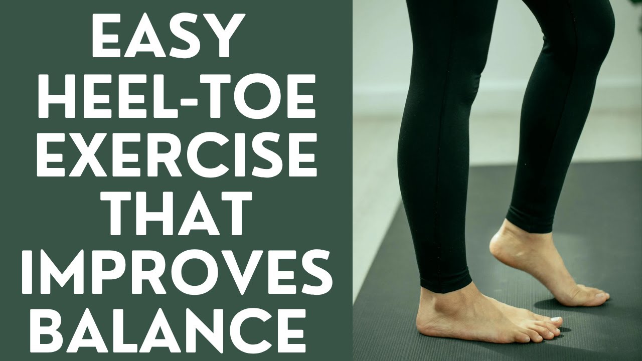 Seniors: Easy Heel-Toe Exercise that improves your balance