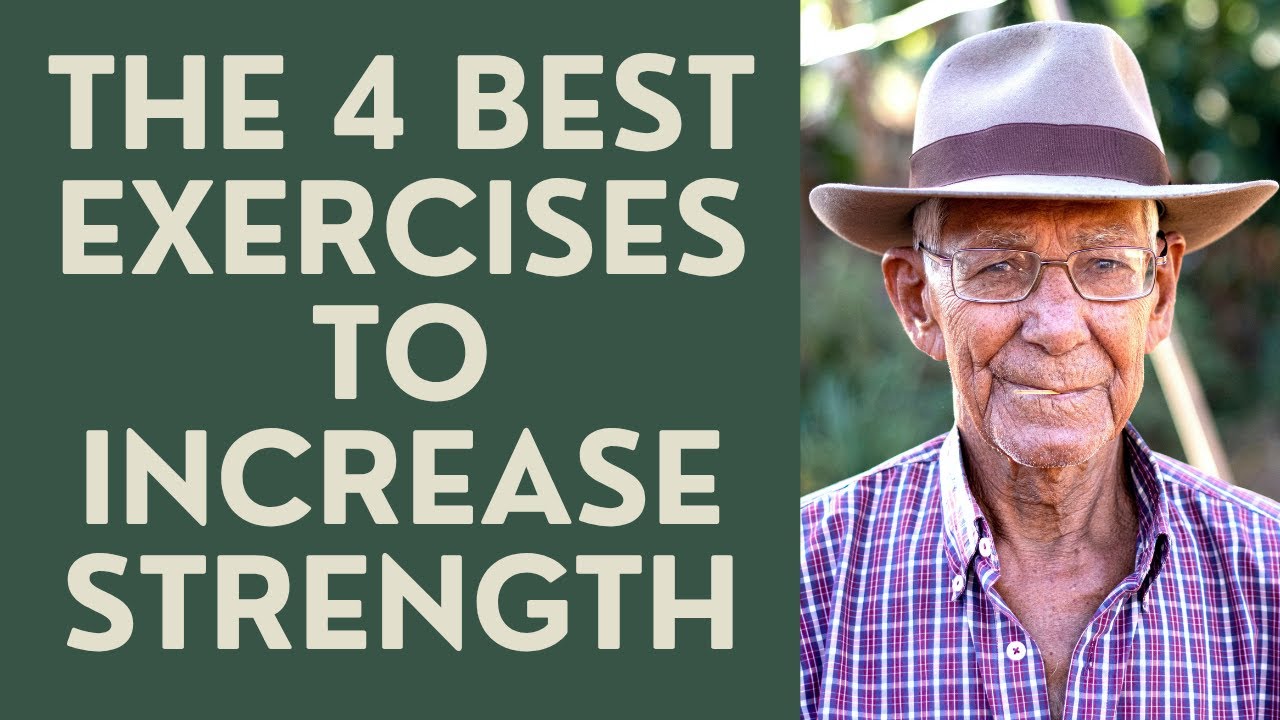 Seniors: The 4 Best Exercises to increase strength
