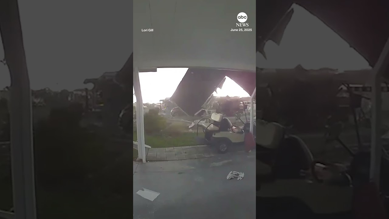 Severe storms in Florida lift woman’s house off the ground