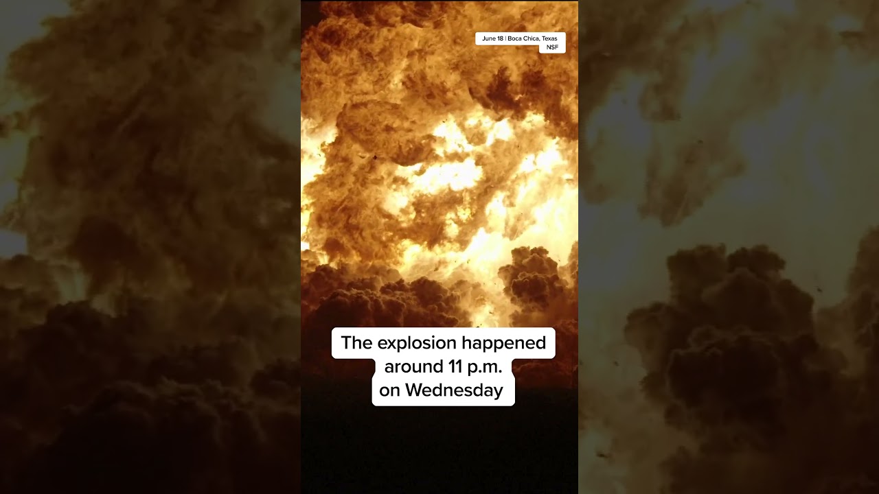 SpaceX Starship 36 explodes during test in Texas