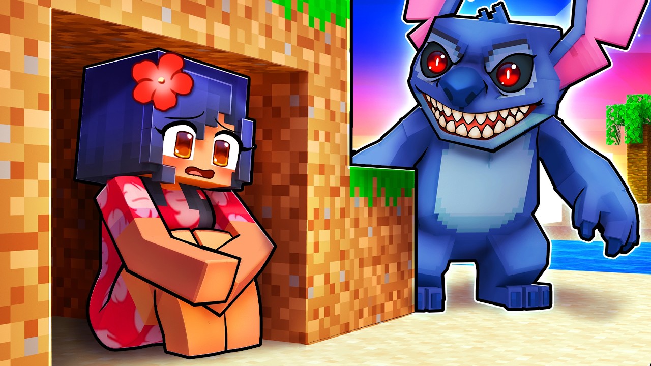 STITCH Is Trying To KILL ME In Minecraft!