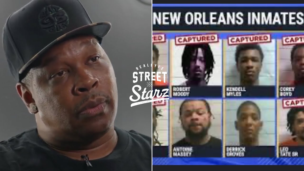 Terrance Gangsta Williams WHY NOLA prisoners haven’t been CAUGHT, expose TRUTH about prison escapes!