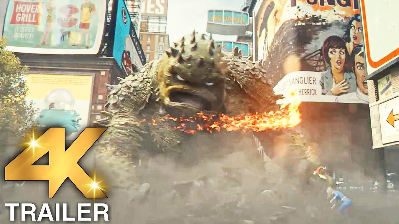 THE FANTASTIC FOUR FIRST STEPS “Fantastic Four Vs Giganto” Trailer (4K ULTRA HD) 2025