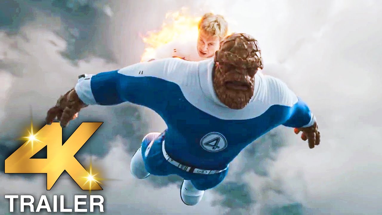 THE FANTASTIC FOUR FIRST STEPS Final Trailer (4K ULTRA HD) 2025