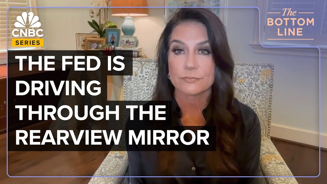 The Fed Is Driving Through The Rearview Mirror: Danielle DiMartino Booth
