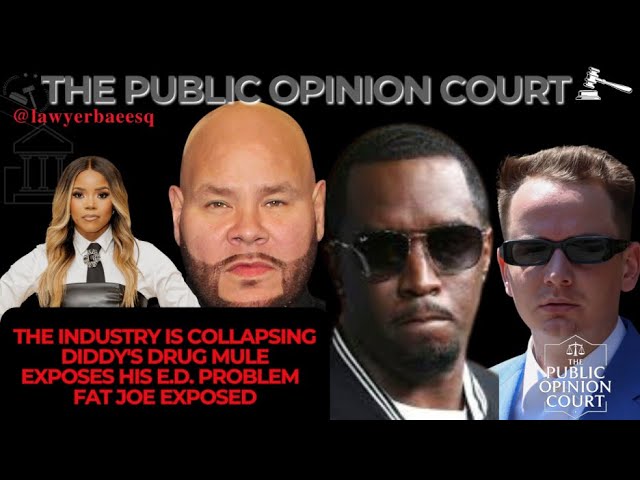 THE INDUSTRY IS COLLAPSING: DIDDY’S DRUG MULE EXPOSES HIS E.D. PROBLEM – FAT JOE EXPOSED