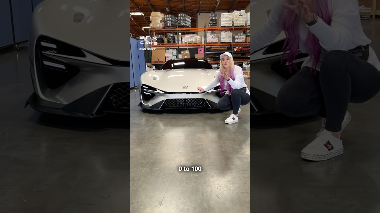 The Lexus LFA Successor! 🔥 #lexus #cars #luxury