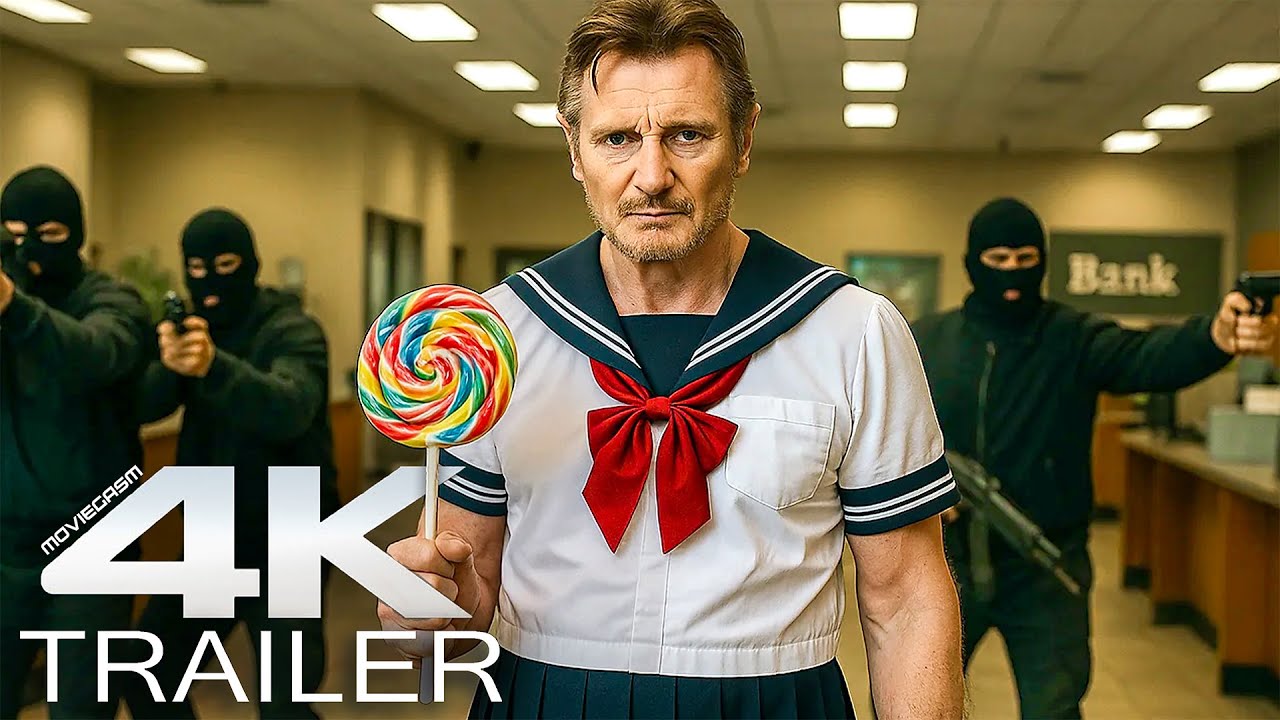 THE NAKED GUN Official Trailer (2025) Liam Neeson, New Action Movie Trailers 4K