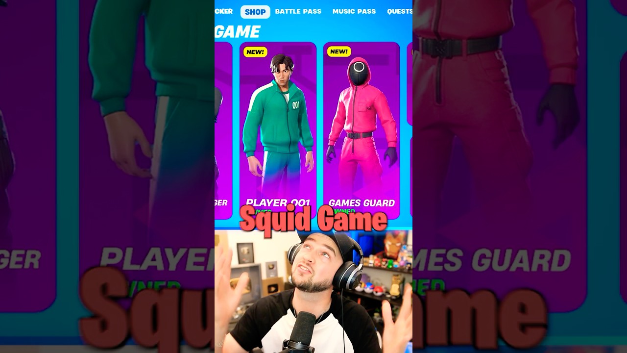The *NEW* Squid Game Skins LEAKED!