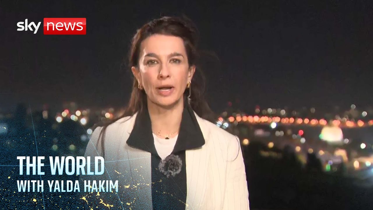 The World with Yalda Hakim live from Jerusalem as Trump says he ‘may or may not’ strike Iran
