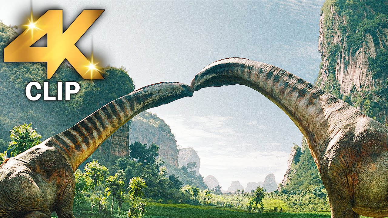 Titanosaurs In The Grass Scene | JURASSIC WORLD REBIRTH (2025) Movie CLIP 4K