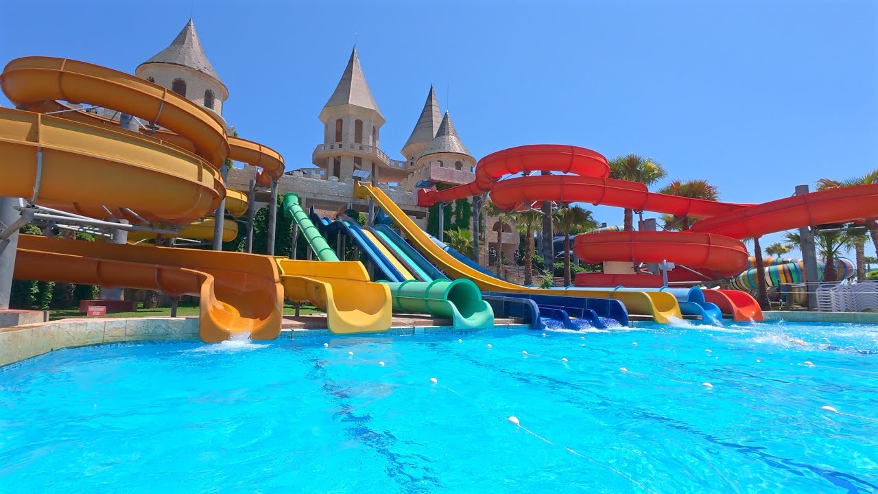 Tornado Water Slide at Aquapark Nessebar 🇧🇬