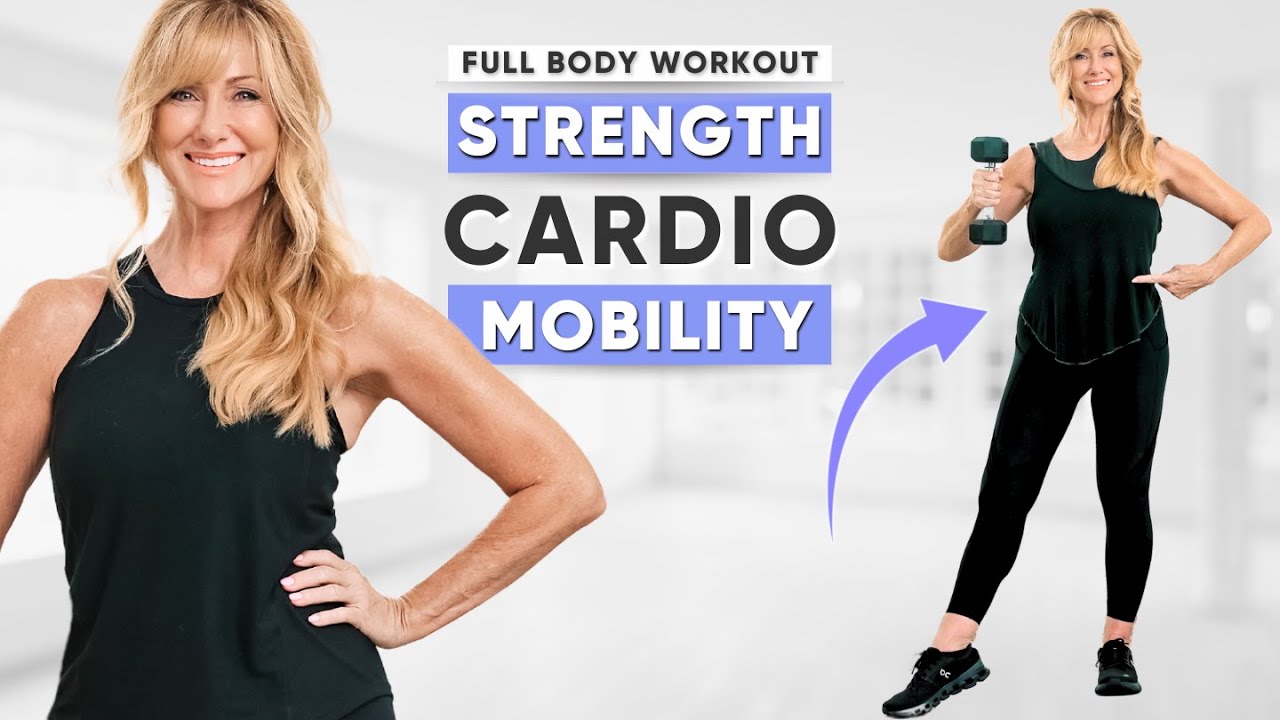 Total Body Reboot for Women Over 50 – 55-Min Strength, Fat-Burning Walk & Mobility