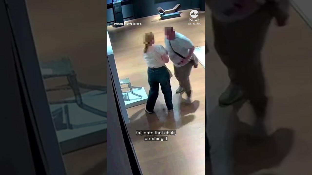 Tourists shatter chair covered in Swarovski crystals at Italian museum