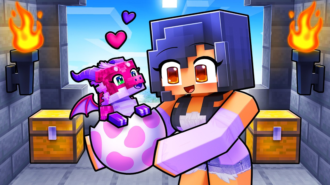 Training BABY DRAGONS in Minecraft!