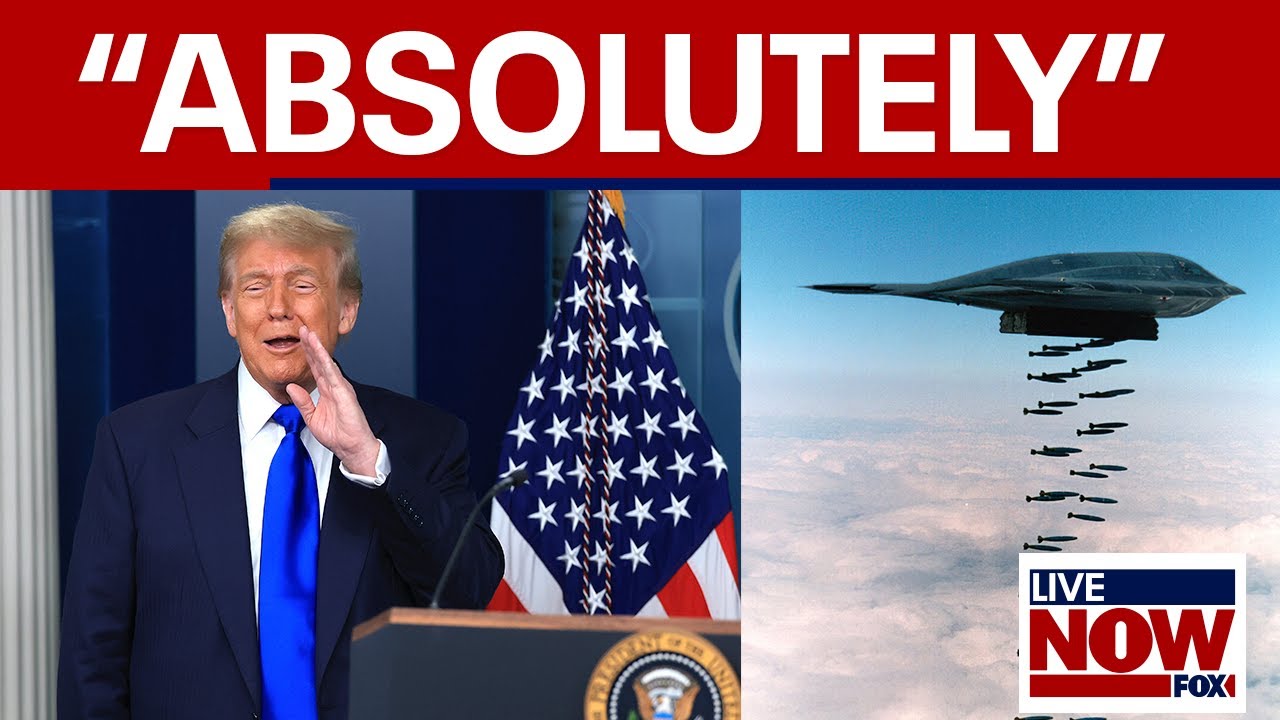 Trump considers bombing Iran again “without a question, absolutely”