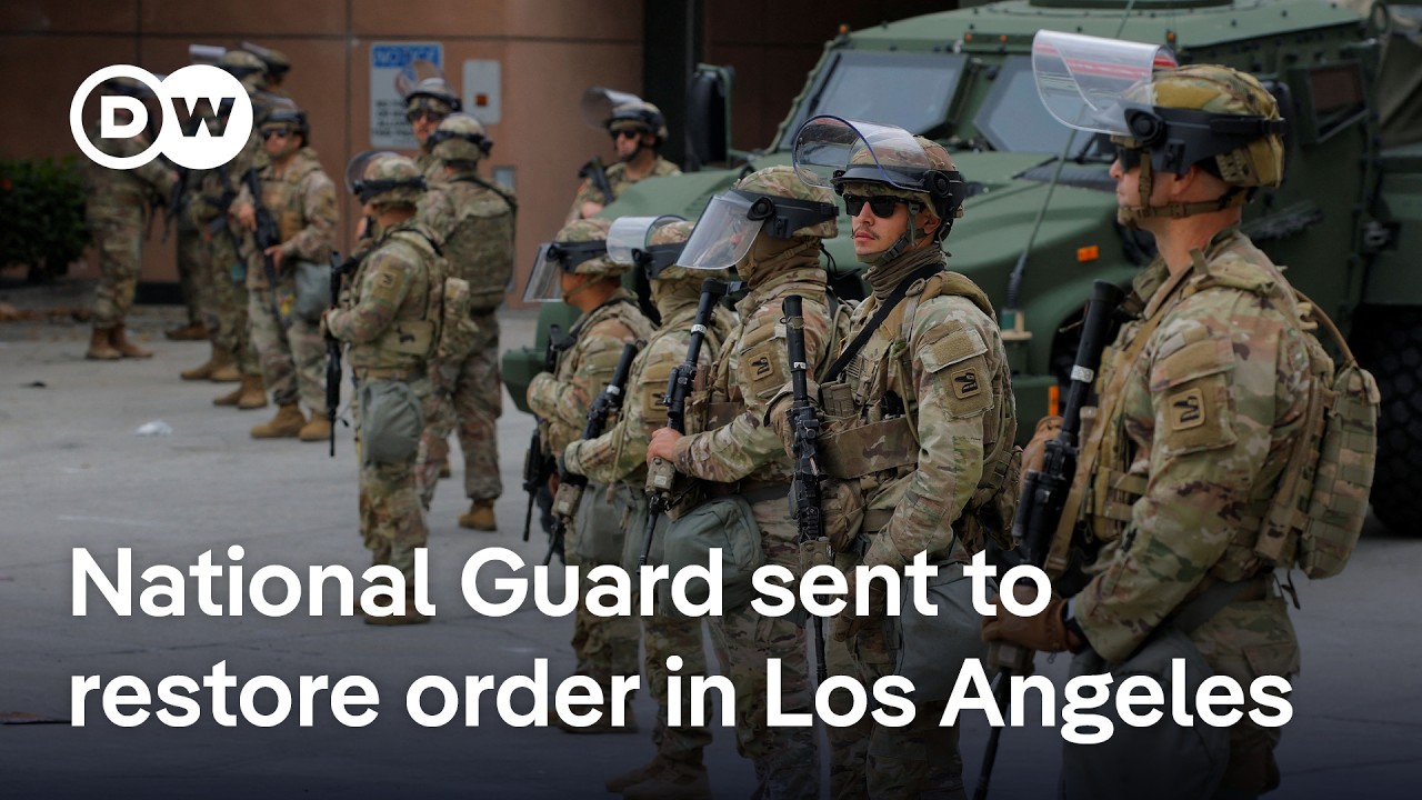 Trump overruled Governor Newsom’s authority to deploy the California National Guard | DW News