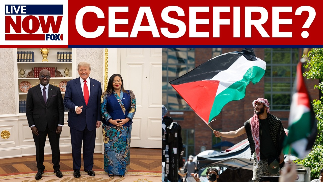 Trump predicts Gaza ceasefire could come within a week, brokers peace deal with DRC and Rwanda