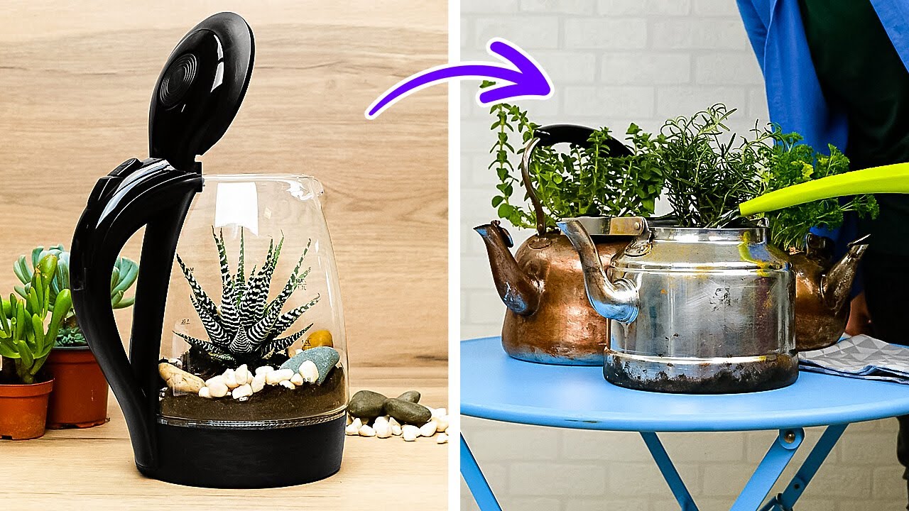 Turn Trash into Treasure! ♻️✨ Easy DIY Hacks to Upgrade Your Balcony or Backyard #upcycleideas