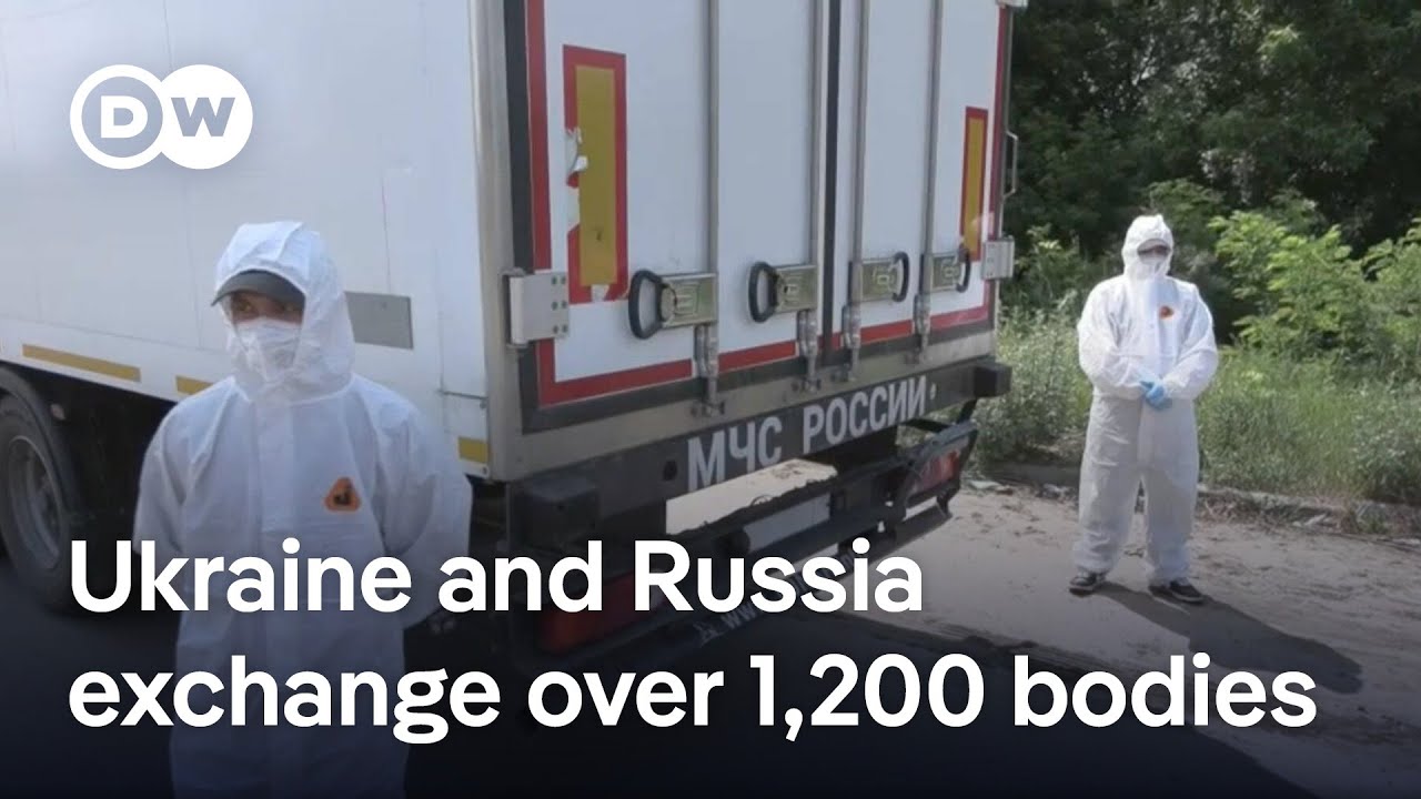 Ukraine and Russie exchange bodies of soldiers killed during war | DW News