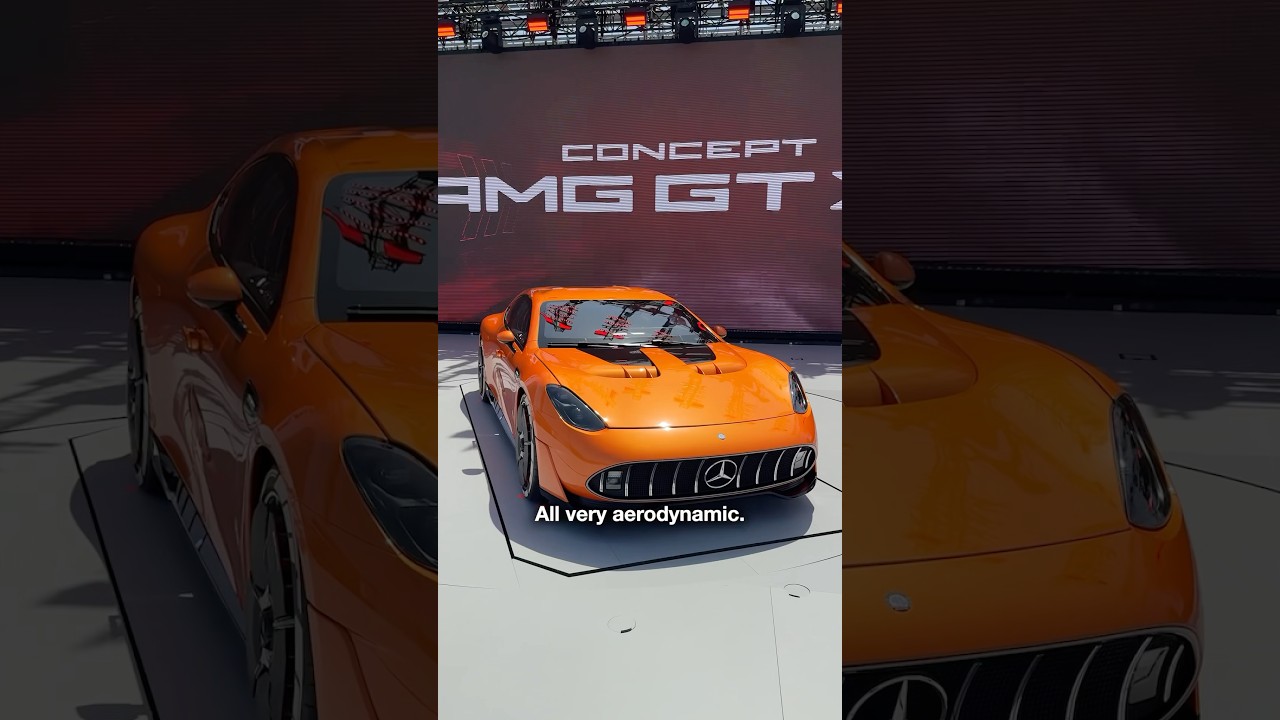 Unveiling The Mercedes-AMG GTXX Concept! 🔥 #mercedes #conceptcars #electric