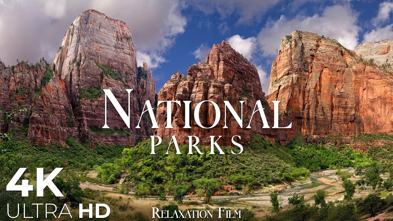US National Parks 4K • Relaxation Film with Peaceful Music | Nature 4K Ultra HD