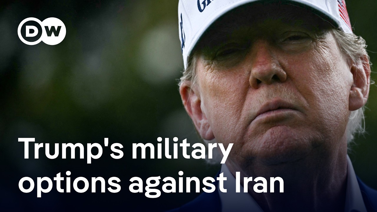US President Trump says he might join Israel in bombing Iranian nuclear sites | DW News