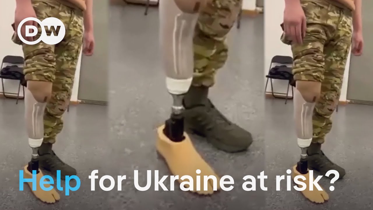 US tariffs hit Ukraine war veterans’ aid | DW News