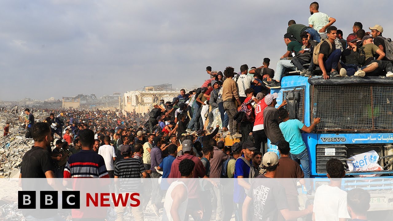 US to give $30m funding to Gaza Humanitarian Foundation as aid centre casualties continue | BBC News