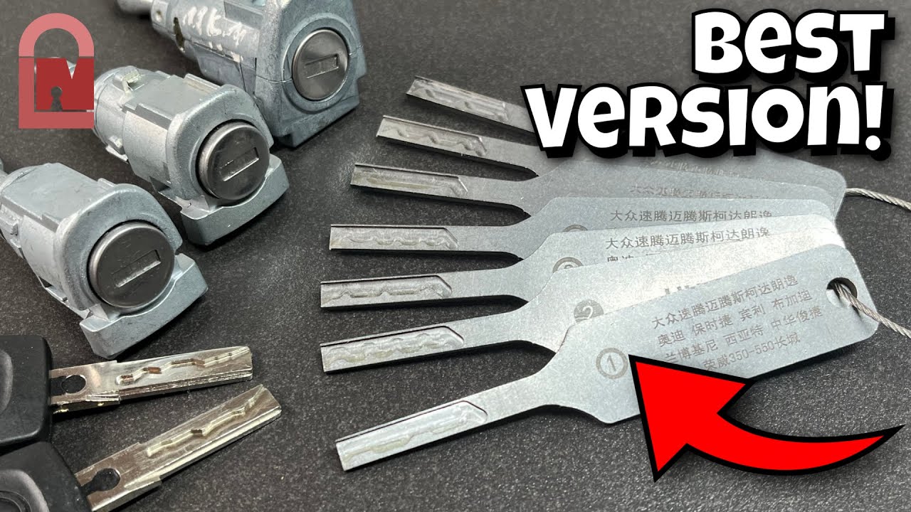 V2 GOSO VAG Jiggler Lock Picks