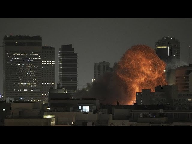 Verifying the authenticity of videos claiming to show Israeli and Iranian airstrikes