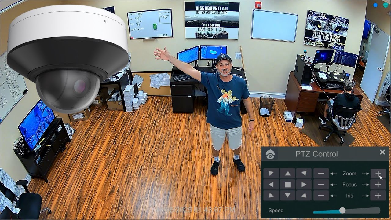 Viewtron Mini PTZ Camera, Pan Tilt Zoom Camera