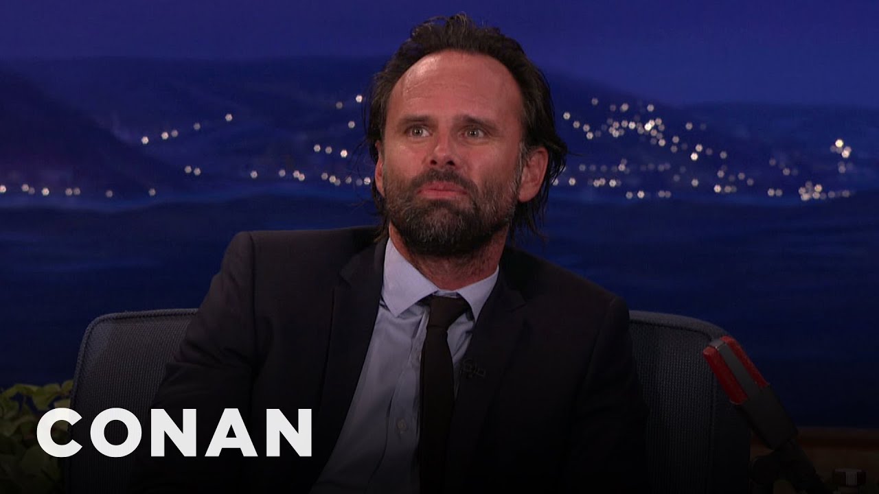 Walton Goggins Mixes Drinks For Conan & Andy | CONAN on TBS
